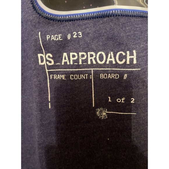 DISNEY STAR WARS Holographic Concept Series That's No Moon T-Shirt Men’s Size 2X - Picture 3 of 7